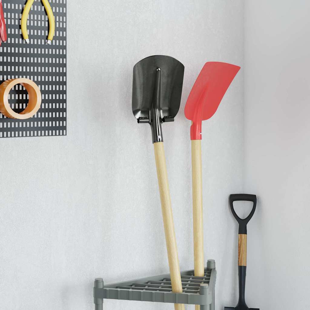 Testa di Pala Argento 33 x 21 cm Acciaio verniciato a polvere 42019410