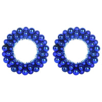 Corone di Palline di Natale 2 pcs Blu 33 x 33 x 7 cm 42019684