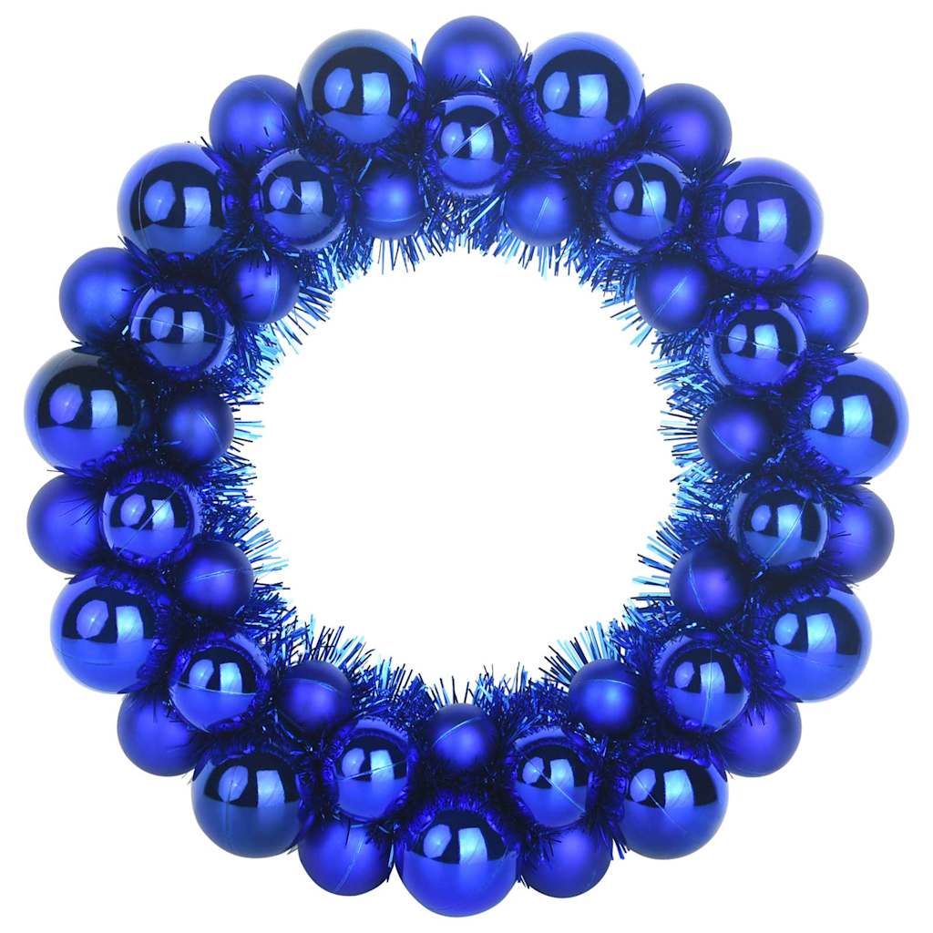 Corone di Palline di Natale 2 pcs Blu 33 x 33 x 7 cm 42019684