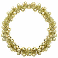 Ghirlanda di Palline di Natale-Decorazioni natalizie Oro 186 cm Polistirolo