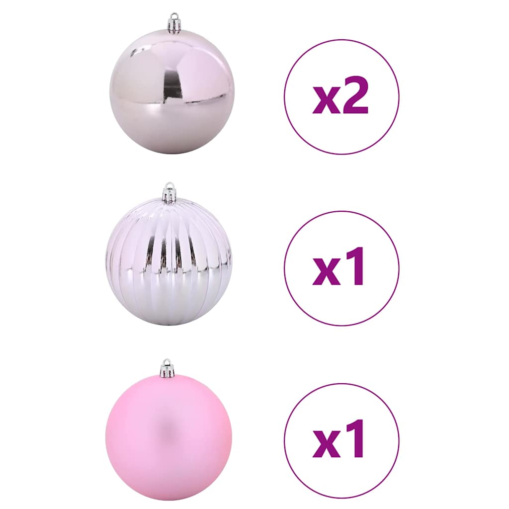 Set di Palle di Natale 4 pcs Rosa 42018863