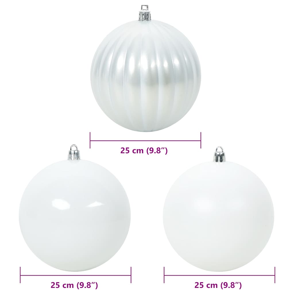 Set di Palle di Natale 3 pcs Bianco 42018868