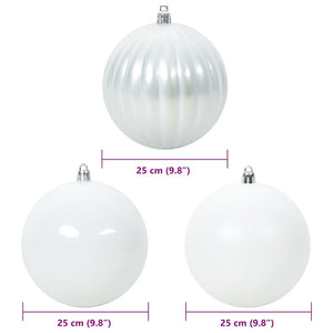 Set di Palle di Natale 3 pcs Bianco 42018868