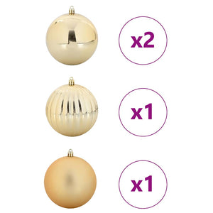 Set di Palle di Natale 4 pcs Oro 42018871
