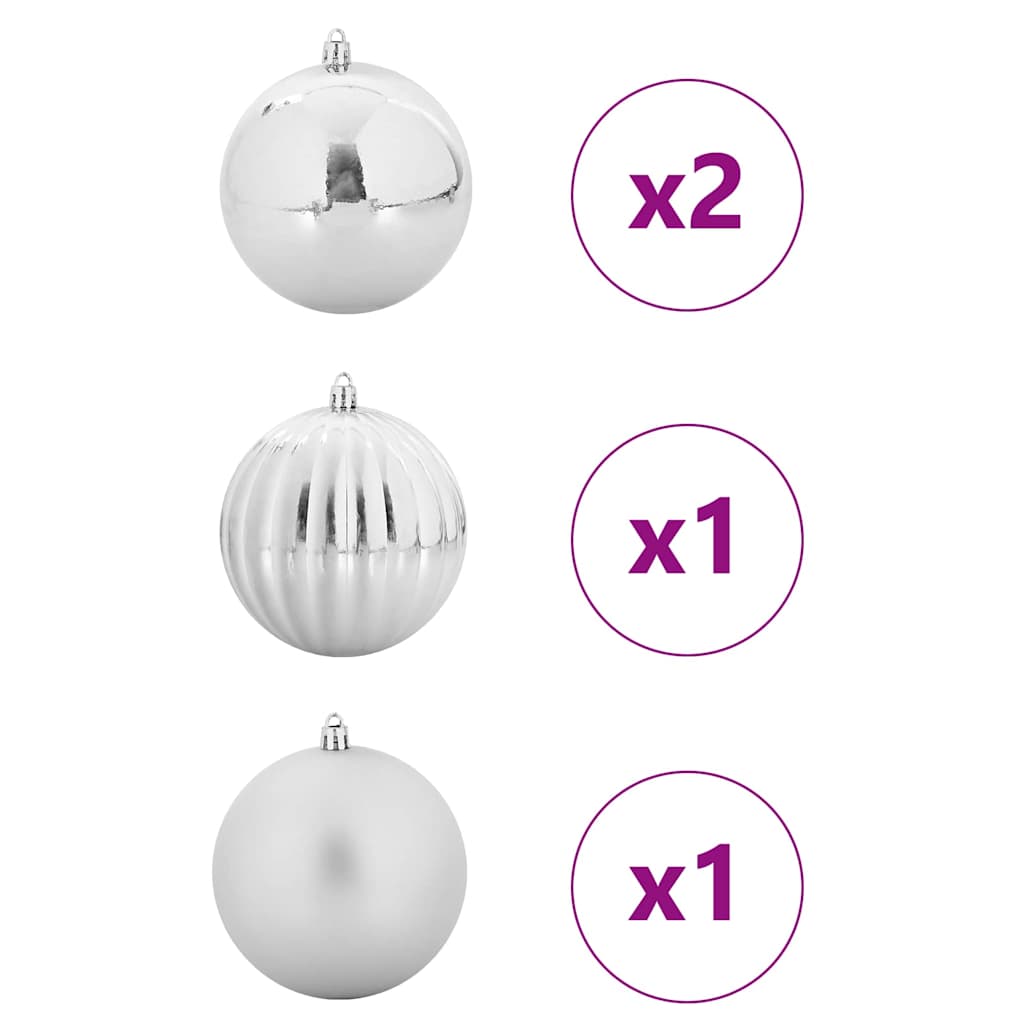 Set di Palle di Natale 4 pcs Argento 42018875