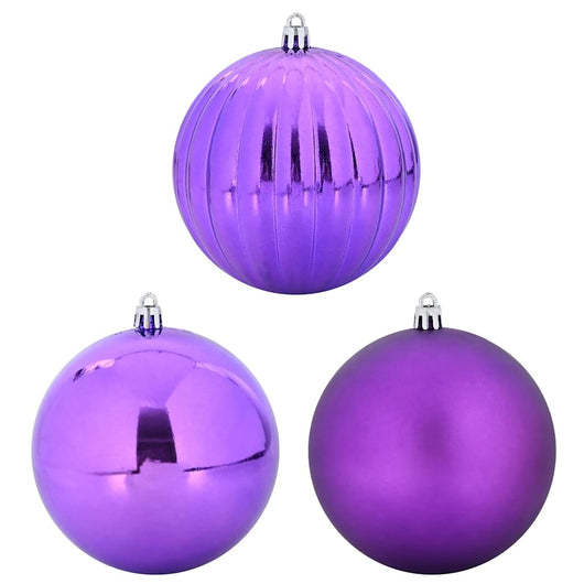 Set di Palle di Natale 3 pcs Lillà 42018880