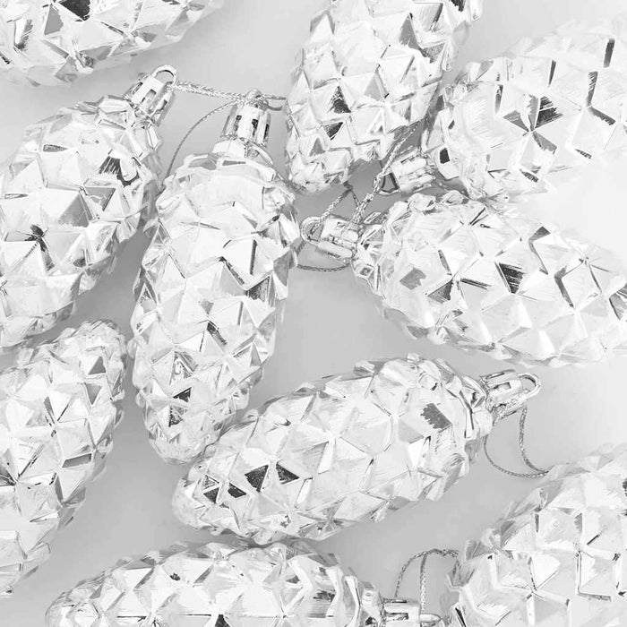 Decorazioni per Albero di Natale 40 pcs Argento 42018891