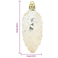 Decorazioni per Albero di Natale 40 pcs Champagne 42018893