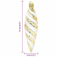 Decorazioni per Albero di Natale 40 pcs Oro 42018898
