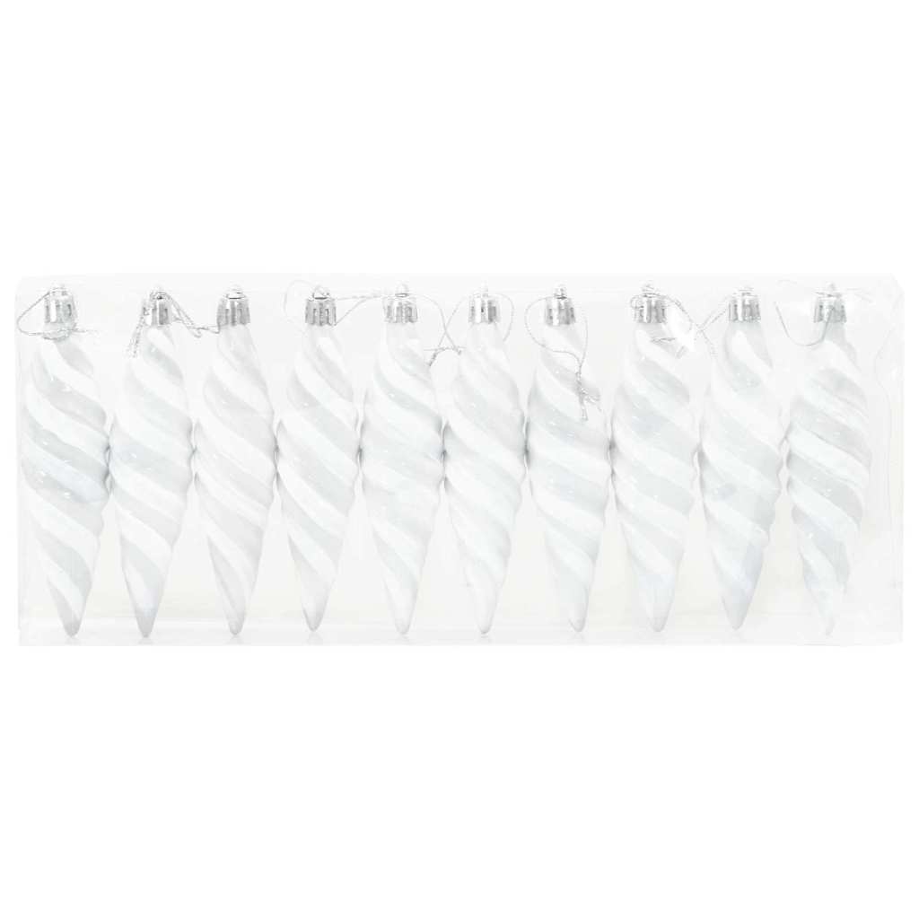 Decorazioni per Albero di Natale 40 pcs Bianco 42018900