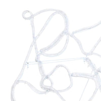 Decorazione di Natale LED Multicolore 69 x 79 cm PVC 42019617