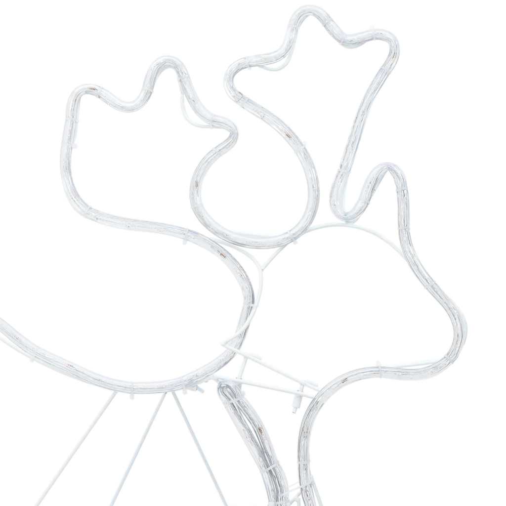 Decorazione di Natale LED Multicolore 69 x 79 cm PVC 42019617