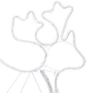 Decorazione di Natale LED Multicolore 69 x 79 cm PVC 42019617