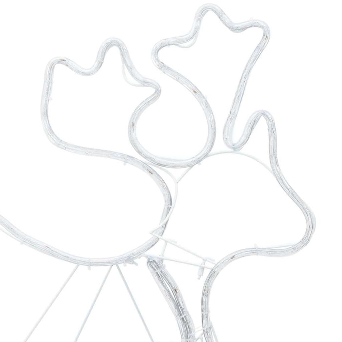 Decorazione di Natale LED Multicolore 69 x 79 cm PVC 42019617