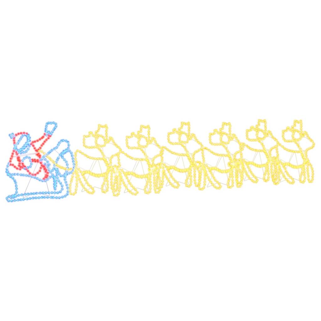 Decorazione di Natale LED Multicolore 69 x 79 cm PVC 42019617