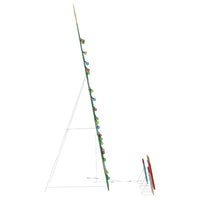 Albero di Natale Illuminato con 3 Scatole Regalo 2D Bianco Caldo 42019619