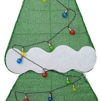 Albero di Natale Illuminato con 3 Scatole Regalo 2D Bianco Caldo 42019620