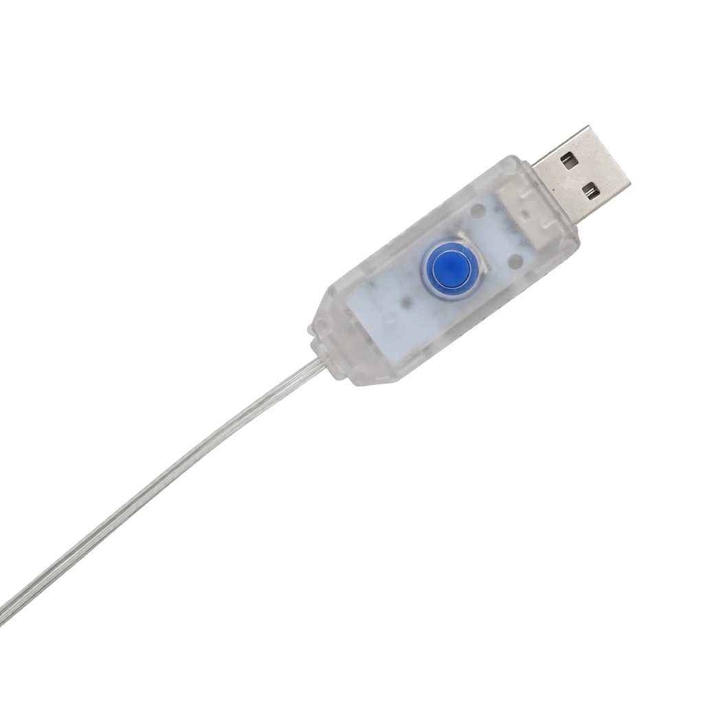 Babbo Natale Illuminato Bianco caldo 62 x 70 cm Tessuto di Lamè 42019621