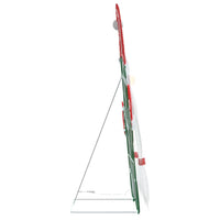 Gnomone Illuminato Bianco caldo 71 x 64 cm Tessuto di Lamè 42019622