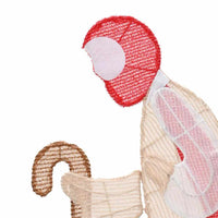 Scena del Presepe Bianco caldo 149 x32 x 127.5 cm Poliestere 42019623