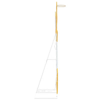 Angolo Illuminato Bianco caldo 116 x 29 x 158.5 cm Poliestere 42019624