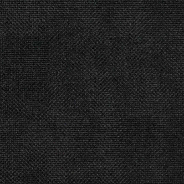 Letto con Testiera Rivestita-Struttura Letto con Testiera Nero 180 x 200 cm Pino massello 650690