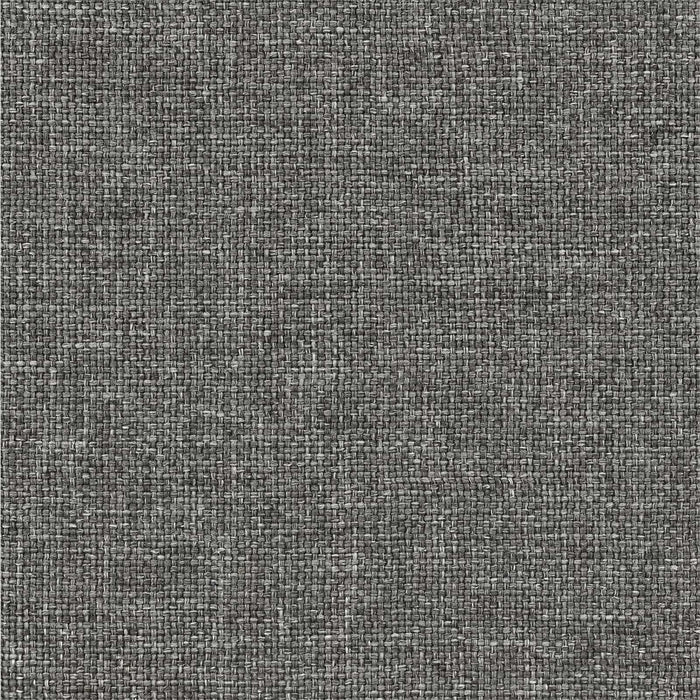 Letto con Testiera Rivestita Nero 200 x 200 cm Pino massello 3398086