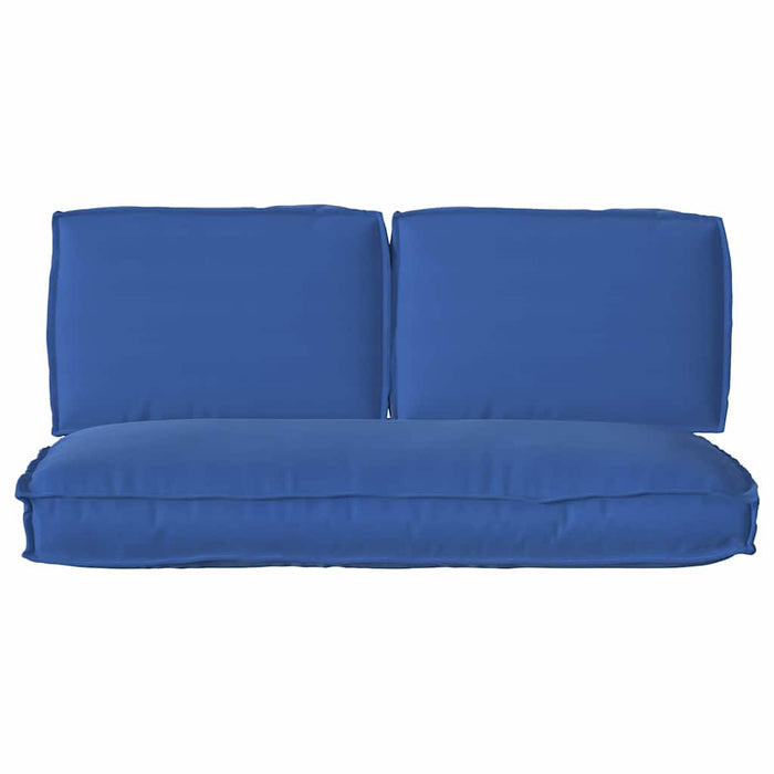 Set di Cuscini per Pallet 3 pcs Blu Reale 120 x 50 x 12 cm 3402116