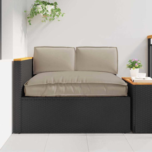 vidaXL Set di Cuscini per Pallet 3 pcs Talpa 120 x 80 x 12 cm