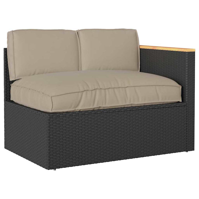 vidaXL Set di Cuscini per Pallet 3 pcs Talpa 120 x 80 x 12 cm