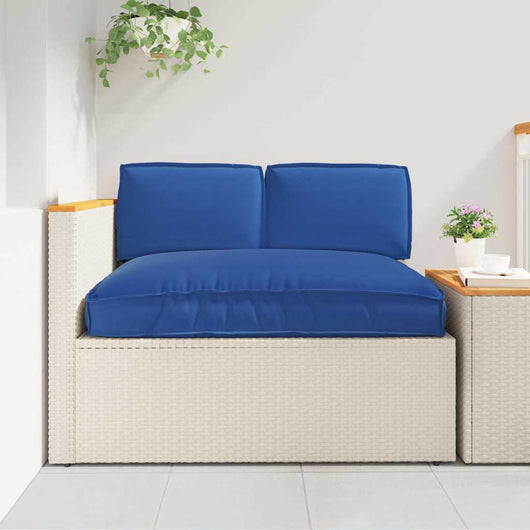 Set di Cuscini per Pallet 3 pcs Blu Reale 120 x 80 x 12 cm 3402136