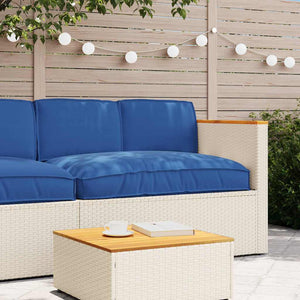 vidaXL Set di Cuscini per Pallet 3 pcs Blu Reale 120 x 80 x 12 cm