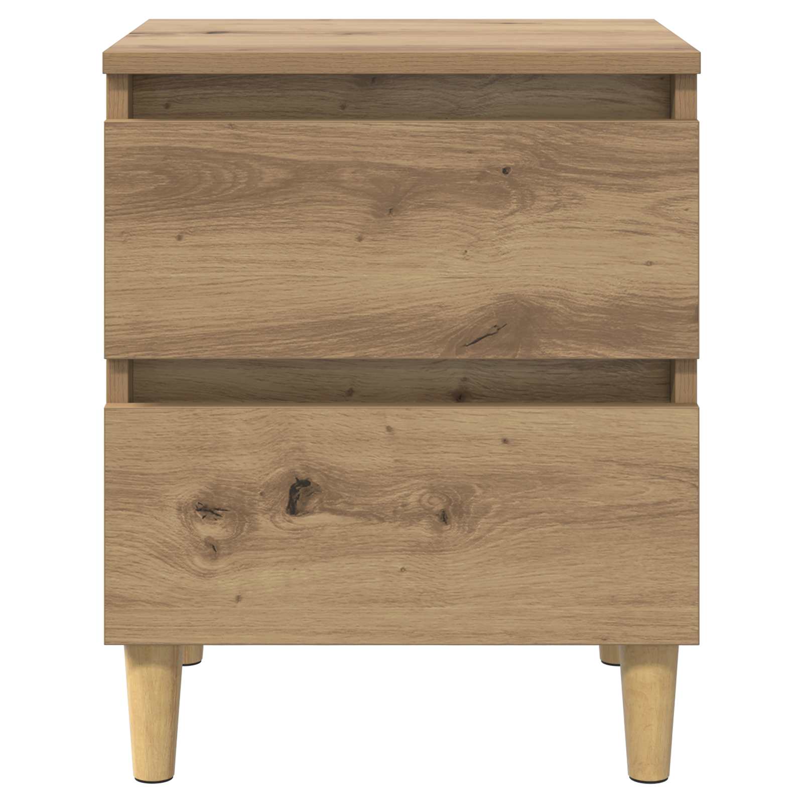 Armadio letto compatto e resistente con cassetto stile rustico per camera da letto 40 x 35 x 50 cm legno ingegnerizzato marrone 02_0054524