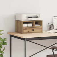 Supporto per Stampante Rovere artigianale 40 x 32 x 24 cm 886029