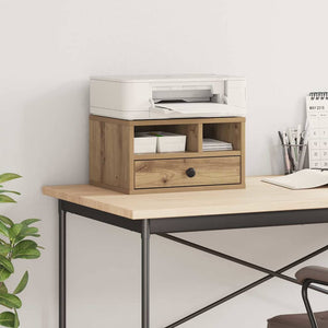 Supporto per Stampante Rovere artigianale 40 x 32 x 24 cm 886029