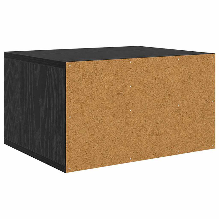 Supporto per Stampante con cassetto Rovere Nero 40 x 32 x 24 cm 886030
