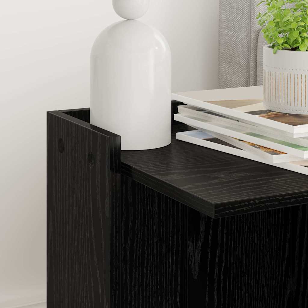 Rifugio per lettiera per gatti Rovere Nero 42 x 42 x 51 cm 886271