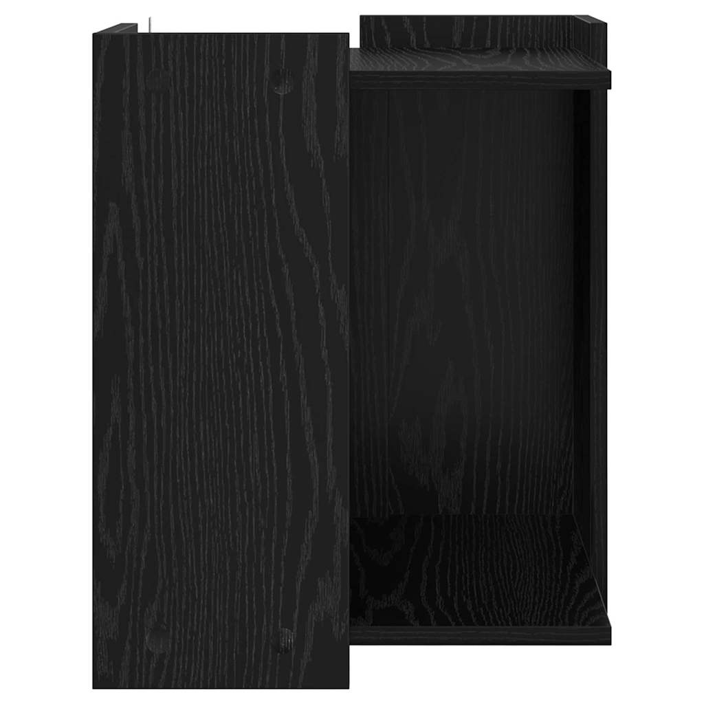 Rifugio per lettiera per gatti Rovere Nero 42 x 42 x 51 cm 886271