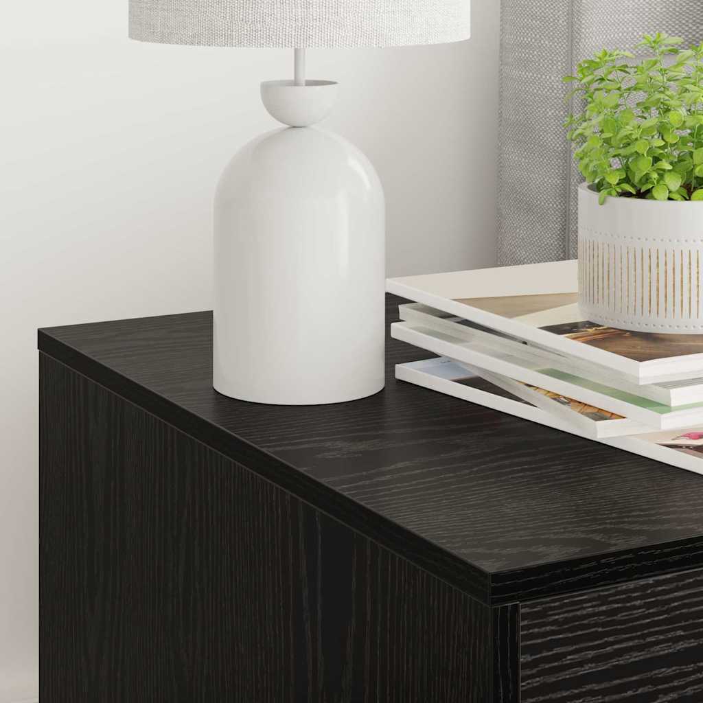 Rifugio per lettiera per gatti Rovere Nero 47 x 59 x 42 cm 886272