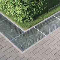 Grata Argento 30 x 30 x 2 cm Acciaio Zincato a Caldo 42018650