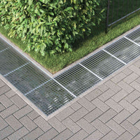 Grata Argento 50 x 50 x 2 cm Acciaio Zincato a Caldo 42018655