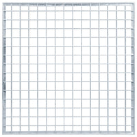Grata Argento 50 x 50 x 2 cm Acciaio Zincato a Caldo 42018655