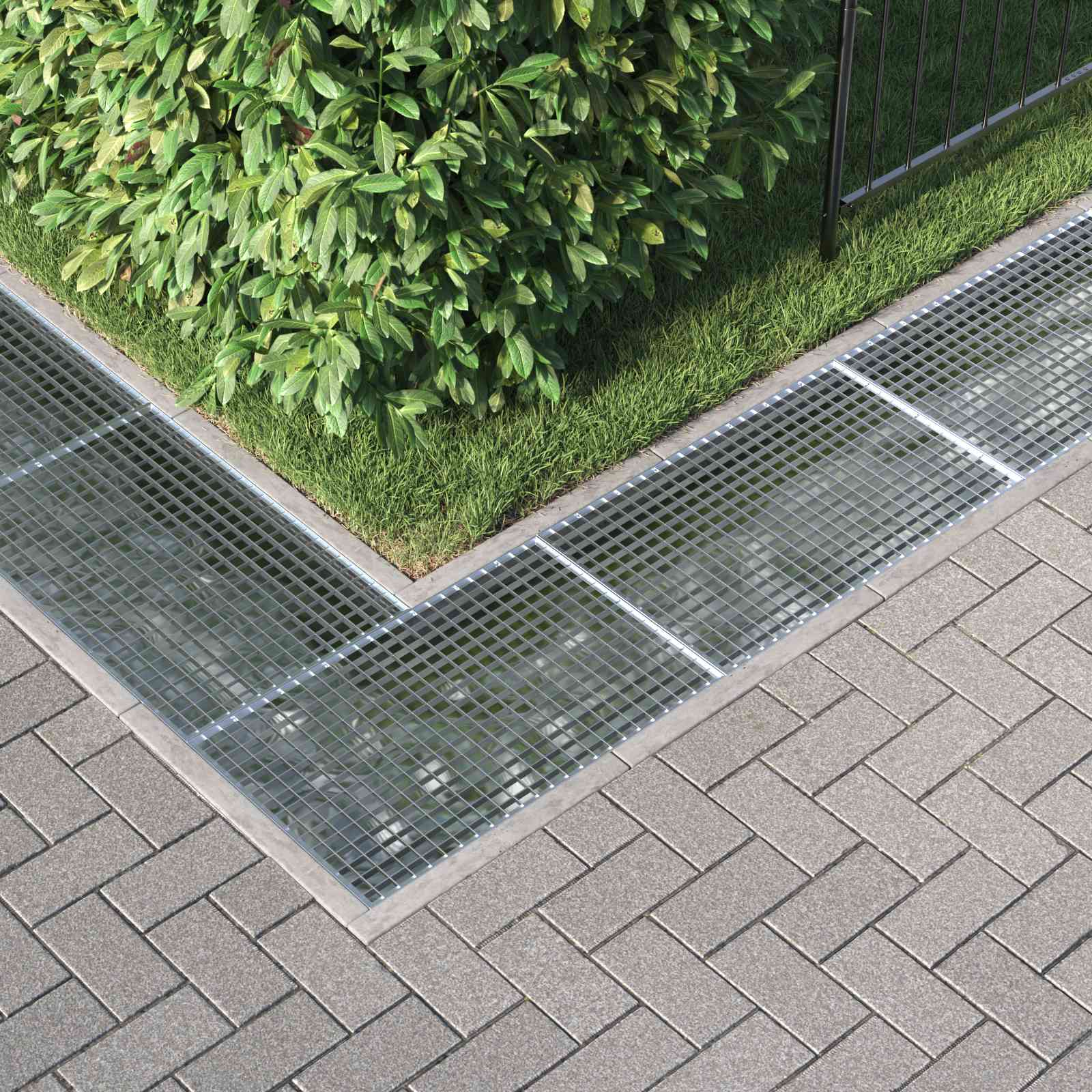 Grata Argento 80 x 50 x 2 cm Acciaio Zincato a Caldo 42018656