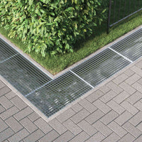 Grata Argento 80 x 50 x 2 cm Acciaio Zincato a Caldo 42018656