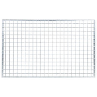 Grata Argento 80 x 50 x 2 cm Acciaio Zincato a Caldo 42018656