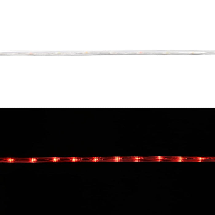 Luce a corda con 120 LED Rosso 5 m PVC 42018929