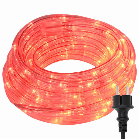 Luce a corda con 2400 LED Rosso 100 m PVC 42018933