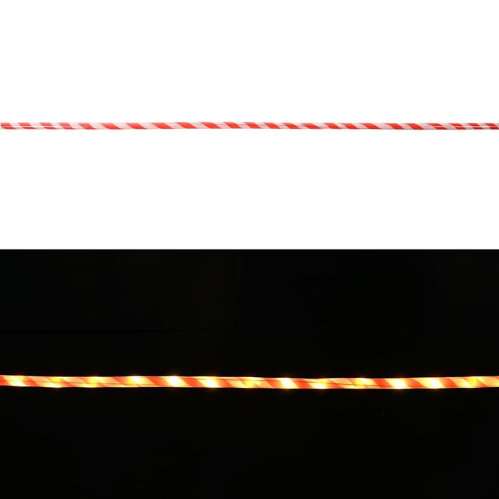 Luce a corda con 1200 LED Bianco caldo 50 m PVC 42018937