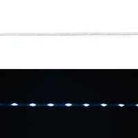 Luce a corda con 240 LED Bianco Freddo 10 m PVC 42018944