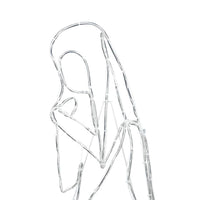 Scena di Natività Illuminata Multicolore 112 x 72 cm PVC 42018951